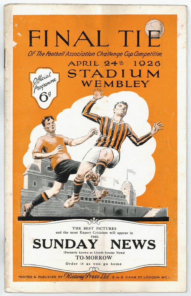 Football - Bolton Wanderers v Manchester City 24th April 1926 FA Cup Final