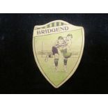 Rugby - Bridgend, shield
