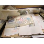 Helen Rollason Cancer Charity - small box of mixed World stamps (No Reserve) Buyer collects