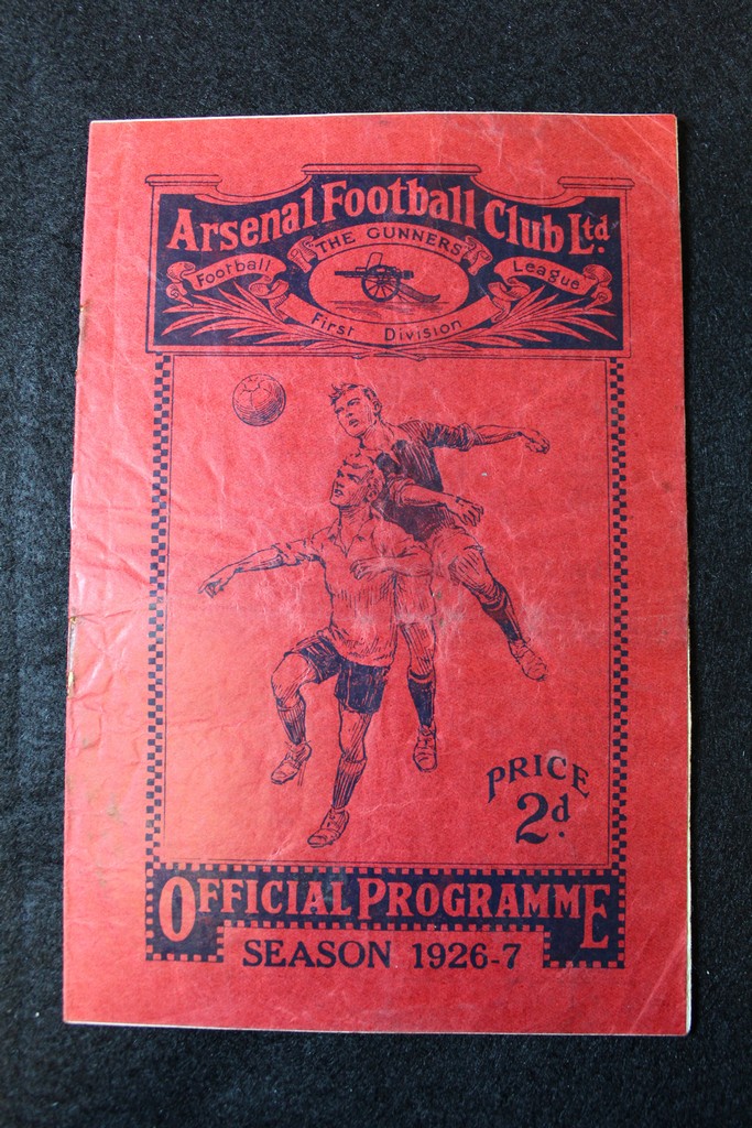 Football - Arsenal v Wolves 1926/7 FA Cup 6th Rnd, played 5/3/1927 with vignarettes of players to