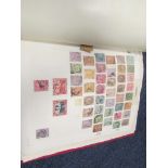 British Commonwealth collection in red binder with material from Jamaica to Lesotho, many better