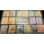 Chinese early Dragon stamps, all used with various postmarks (approx 18)