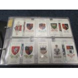 Album containing a collection of 'School' related cigarette cards inc (L), comprising of approx 13