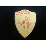 Rugby - Briton Ferry, shield