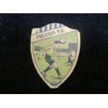 Football - Preston N.E., shield