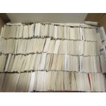 Box (large) containing many 1,000's of odd cards & part sets, a tremendous accumulation, all VG or