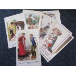 Comic, Fred Spurgin, original mixed collection   (approx 28 cards)