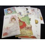 Art Children inc 20x Agnes Richardson, 10x Margaret Tarrant, set of 6 A Kiddies Diary Monday -