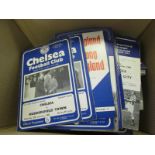 Football - Chelsea home games from c1945/1965 (approx 160) needs viewing