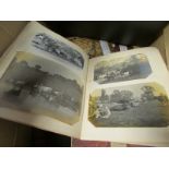 A R Quinton, his own archive of images for his postcards comprising of photos, tracings, etc.