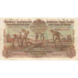 Ireland Currency Commission Ploughman Five Pounds (8/10/1938) The Munster & Leinster Bank Limited.