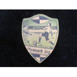 Football - Plymouth Arg, shield