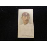 Cricket - Wills Cricketers 1896, type card, Lockwood, Surrey, G cat value £85