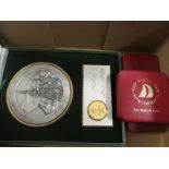 Arabian Commemorative Medals (4) 1970s silver, bronze and base metal, including Dubai material, with