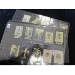 Cricket - Ogden, Tabs & Guinea Gold issues 18 cards from various series, includes W G Grace (x2) G -