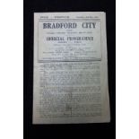 Football - Bradford v Carlisle United 3rd May 1947