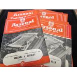 Football - Arsenal home games c1950/1964 (approx 39)
