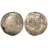 Charles I silver shilling, Tower Mint under the King [1625-1642], mm. Triangle 1639-1640], Group