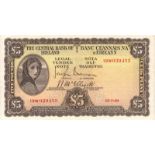 Ireland Republic £5 Lavery (15/07/1949) Pick 58b1 VF