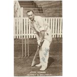 Cricket - Jack Hobbs Surrey & England XI signed