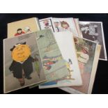 Comic postcards - all over 100 years old (approx 65)