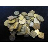 Coin Weights and Apothecary Weights etc (54), noted weight for a George III guinea.