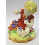 Royal Worcester figure `Mischief` model by F G Doughty model 2914