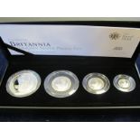 Britannia Silver Four coin set 2012. Proof FDC. Boxed as issued
