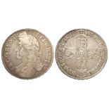 Crown 1688 Qvarto, S.3407, F/GF with a monogram engraved obverse.