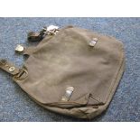 German Bread bag grey no makers marks. German Army issue.