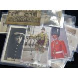 Military - an interesting selection of mainly real photo military postcards with many identifiable