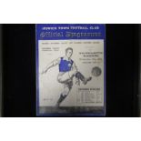 Football - Ipswich v Wolverhampton 30/3/1938 (F) includes Wolves Team Photo supplement (1)