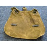 German Bread bag tan no makers marks. German army issue.