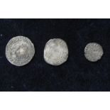 Edward I silver penny, Long Cross Coinage, Class 7a, London, weak in parts, cracked, GF with a