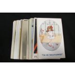 Children - range of art drawn and photographic inc C E Shand, B Mallett, M Tarrent, P Purser, etc (