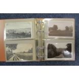 Hertfordshire, Croxley Green, superb original collection in tan album, Royal Visit, Post Office,