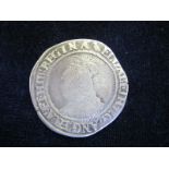 Elizabeth I silver shilling, Second Issue [1560-1561], mm. Martlet, Spink 2555, full, round, well