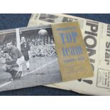 Football - Ipswich Town various newspapers etc relating to promotion, Evening Star May 1954 3 Div