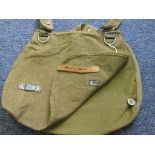 German Bread bag tan maker no makers mark. German army issue.