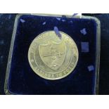 British School Sports Medal, silver d.44mm: Highgate School medal for Quarter Mile Under 16 1916,