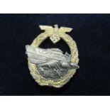 German e boat war badge no maker details