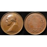 British Academic Medal, bronze d.45mm: Royal Cornwall Polytechnic Society First Class James Watt
