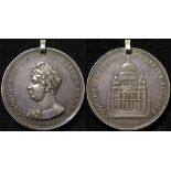 British Society Medal, silver d.52mm: Society of Patrons of Charity Schools (inst. 1700), on obverse