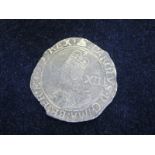 Charles I silver shilling Tower Mint under the King [1625-1642], mm. Triangle [1639-1640], Type 4.