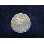 Edward I silver penny, Long Cross Issue, Class 1c, small lettering, normal and reversed Roman 'N'