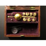 Sike`s mahogany cased Hydrometer, retailed by J. Long of London, approx length 10cm