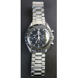 Cased Omega Speedmaster Wristwatch Professional (Flight qualified by NASA and the first watch worn