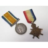 1914 star and war medals to 233 L/Cpl J Burbidge (TF) RAMC