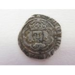 Henry VII, silver halfgroat of Canterbury, mm. Tun / -?, Type IIIc, no stops, Spink 2211, quite nice