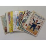 Comic, original mixed collection   (approx 60 cards)